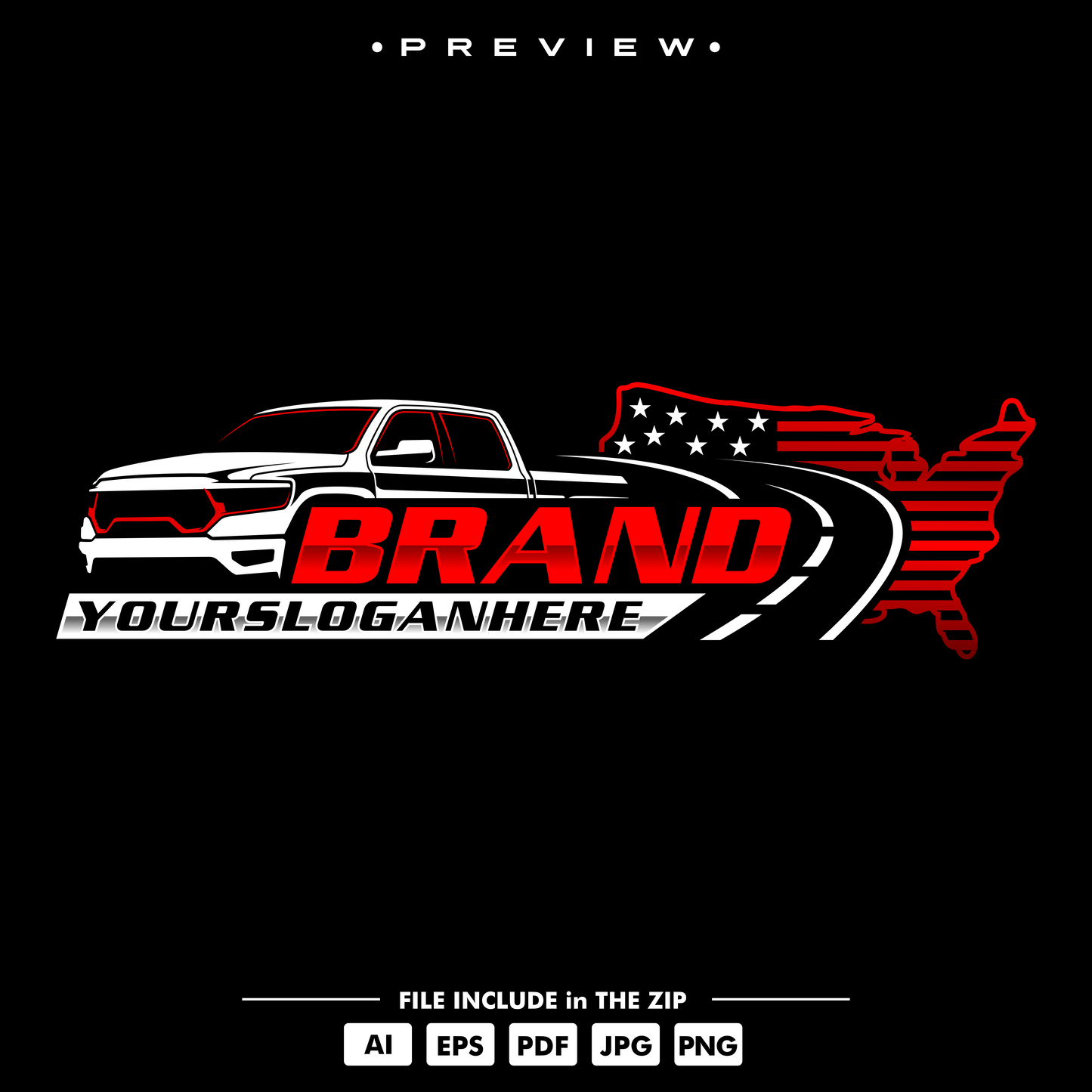 Pickup Logo Template